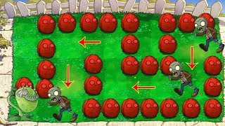 Plants vs Zombies Chomper vs Red Boom vs Zombies Epic Hack PvZ [upl. by Soelch]