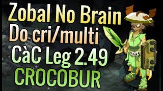 PVP  ZOBAL NO BRAIN  MULTI  DO CRI  TEST CàC LÉGENDAIRE quot CROCOBUR quot  1 V 1  GROS ROX [upl. by Aehtna]