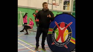 Panathlon ambassador Alex Brooker visits our competition in Halifax West Yorkshire [upl. by Enamrahs929]