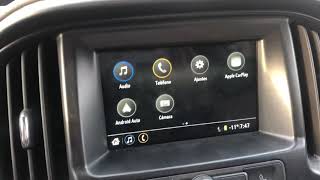 Chevrolet colorado 2019 stereo problem [upl. by Buzzell]