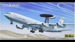 Heller 172 E3B AWACS kit review [upl. by Namzed234]