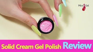 Solid Gel Polish Review  Why Solid Cream Gel Is Trending Right Now gelnails gelpolish nails [upl. by Eniliuqcaj]