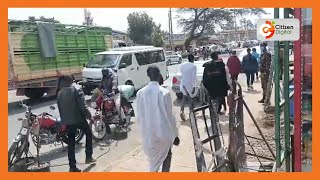 Antigov’t protests Normalcy in Narok town as police take position in the streets [upl. by Suzanna]