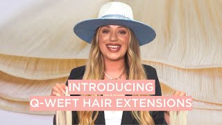 Introducing QWeft Extensions  Aqua Hair Extensions [upl. by Godfree]