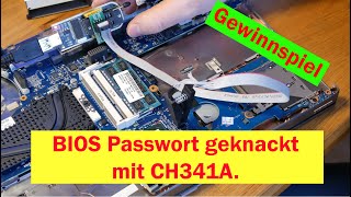 BIOS Passwort knacken mit CH341A [upl. by Nner]