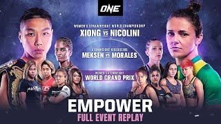 ONE EMPOWER  Full Event Replay [upl. by Rahab]