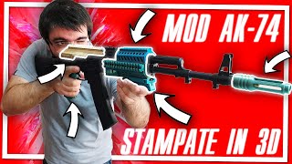 Abbiamo stampato in 3D le modifiche per questo AK74M [upl. by Ethben271]