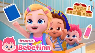 Cest Comme Ça quOn Va à lEcole  Chanter avec Bebefinn  Bebefinn français👶Chansons pour Enfants [upl. by Boone]