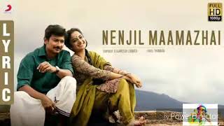 Nimir  Nenjil Maamazhai Tamil Lyric  Udhayanidhi Stalin Namitha [upl. by Tereb465]