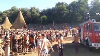 OZORA 2013 firefighters on the dancefloor HD [upl. by Ajdan]