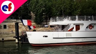 River Seine Cruise in Paris with Bateaux Mouches HD  Explore France [upl. by Rede]