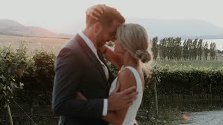 Corbin amp Sam  Wedding Film Teaser at Lake Chelan Washington  Canon R5 [upl. by Llenrub]