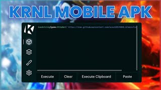 ANROID Updated WORKING Krnl Mobile APK 2022  Showcase [upl. by Yamauchi358]