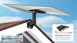 Starlink Gen 3 Mount 360° Rotatable Starlink Roof Mount Compatible with V3 Review [upl. by Aikemaj317]