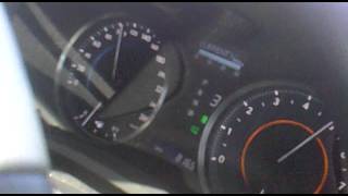 2012 Lexus IS350 A acceleration 0160kmh [upl. by Tergram]