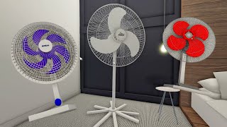 CEILING FAN WALL FAN VIDEO  Super Mega Mansão com Ventiladores por Todo Lado [upl. by Lakin]