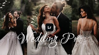 Wedding Pro Color Grading Lightroom  Free Presets Download  DNG  Professional Photo Editing [upl. by Annairb]