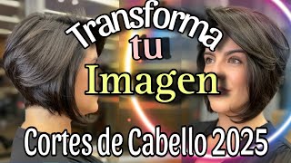 TRANSFORMA tu Imagen con CORTES de CABELLO para MUJER que ARRASAN este año Tendencia Cabello 2025 [upl. by Cele]