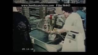 Supermarket Shop Chillicothe Ohio 1970s  Film 96443 [upl. by Watanabe759]