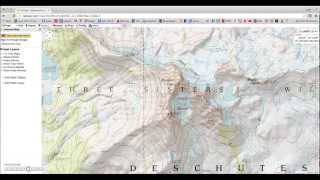 Caltopo tutorial  Free topo maps [upl. by Maurey]