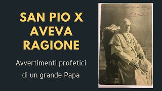 San Pio X svela linganno avvertimenti profetici [upl. by Yra]