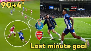 Galenos last minute goal for Porto vs Arsenal [upl. by Kos717]