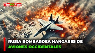 RUSIA ATACA HANGARES DE AVIONES OCCIDENTALES GOLPE A LA OTAN  TheMXFam [upl. by Anirbas]