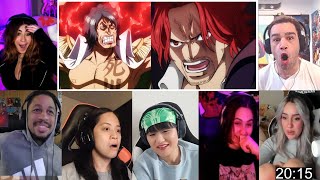 Shanks Haki vs Greenbull  One Piece episode 1082 REACTION [upl. by Hendel361]