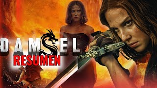 DAMSEL 2024  RESUMEN EN 12 MINUTOS  Netflix 🗡Por si no viste 🗡 [upl. by Marco196]