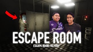 SERAM Dalam Tandas pun ada HANTU😨  ESCAPE ROOM Factory In Toilet 5 [upl. by Klayman]