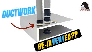 Finally A better way to run HVAC ducts in residential construction [upl. by Ahsitnauq471]