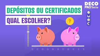 Depósitos a prazo ou certificados de aforro qual o melhor para investir [upl. by Machos]