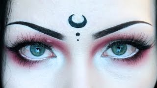 SISTER OF THE MOON  Inspired Makeup Tutorial [upl. by Anavlis]