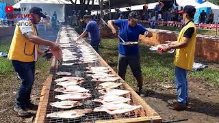 Maior churrasco de tambaqui assado de Rondônia aconteceu na 2ª Expovale [upl. by Akirahc946]