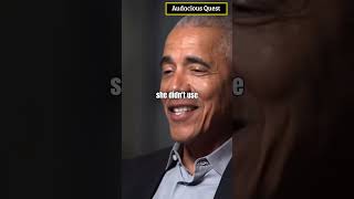 Barack Obama Talks About Malia Not Using His Surname  Shorts [upl. by Zondra]