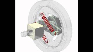 Mechanism for converting interrupted rotation to continuous rotation 1 [upl. by Eciened]