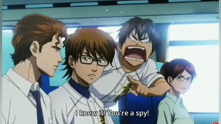 Eijun Sawamura The Gossip Master  Funny Moments Ace of Diamond [upl. by Schatz408]