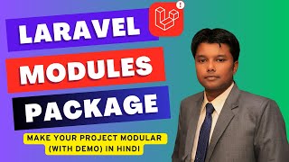 Laravel Modules Package  Demo Make Your Project Modular laravel [upl. by Ecnahc]