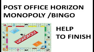 Post Office Inquiry Monopoly and Bingo HELP REQUIRED FOR UPDATE [upl. by Tabib]