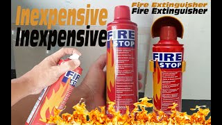 Fire stop Fire Spray Review LAZADA [upl. by Notsur192]