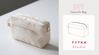 Carry On Bag SEWING TUTORIAL [upl. by Corrine770]