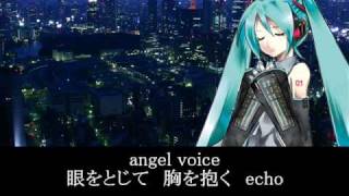 初音ミク「ANGEL NIGHT～天使のいる場所～」 [upl. by Browning284]