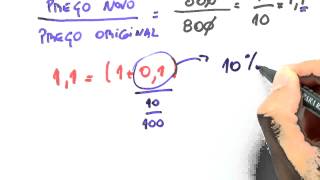 Me Salva FIN06  Matemática financeira exercícios resolvidos envolvendo porcentagem 1 [upl. by Delwin37]