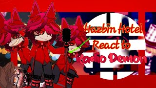 Hazbin Hotel react to Alastor  11  Read description  BeautifulRose [upl. by Marduk]