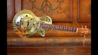 Resonator Tenor Ukulele  Mattsen Guitars [upl. by Arahset]