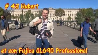 43 Fujica GL690 Professional de Hubert Pont des Arts 4 octobre 2018 [upl. by Ardnekat]