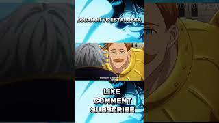 ESCANOR VS ESTAROSSA REACTION escanor anime [upl. by Dlonyar]