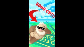 Slaking over 5000 CP power up Pokemon go LVL 50  IV 100 [upl. by Kazmirci]