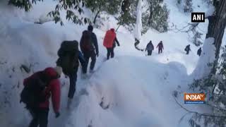 Pretraining of CAPF Mountaineering Expedition 2020 begins in Auli [upl. by Nimsaj]