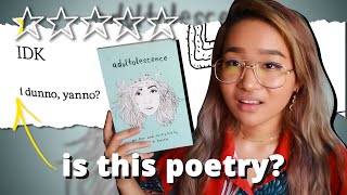 I read Gabbie Hannas bad poetry book Adultolescence so you dont have to [upl. by Airenahs925]